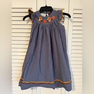 Smocked Fall Kids Dress